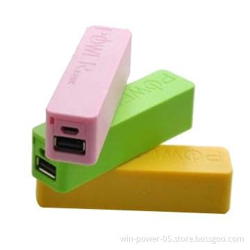 Beautiful mobile phone charger, with capacity 2,200/2,800mAh available